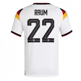 Tyskland David Raum #22 Hjemme skjorte VM 2026 Kortermet